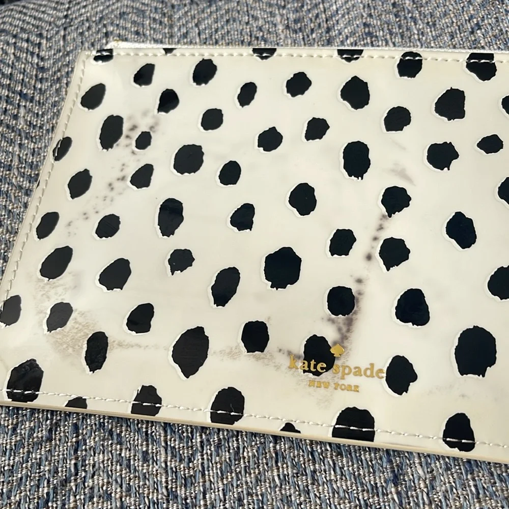 NWTKate Space Polka Dot Pencil Case With Defect ( Color Transfer)